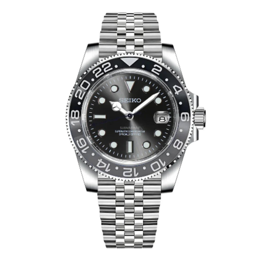GMT Bruce Wayne Premium Black Dial Mod